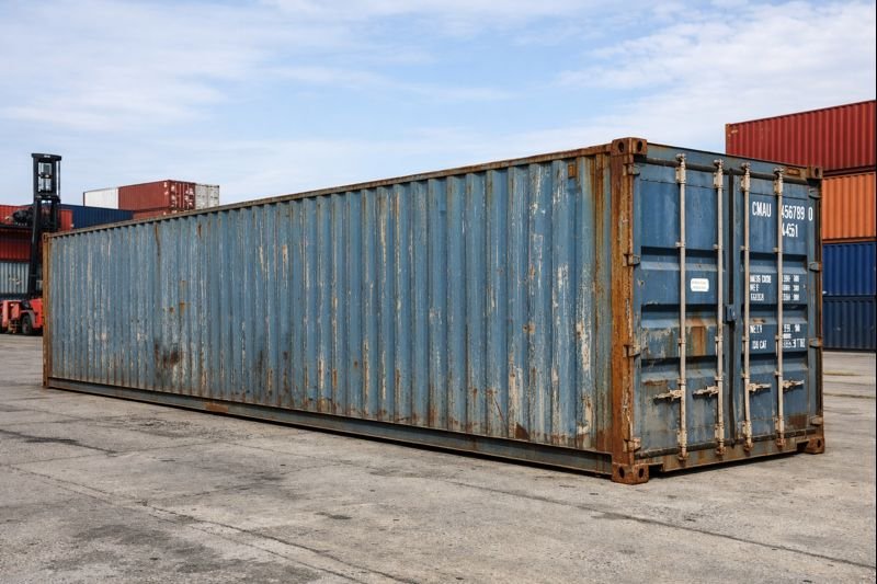 Used 40ft Standard Shipping Container